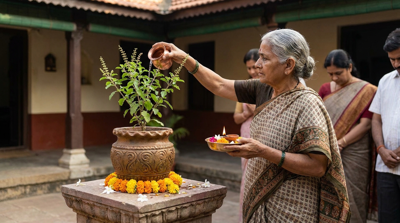 तुलसी पूजा: पूर्ण गाइड 2yhVOMM4TirH4LmgAYF1