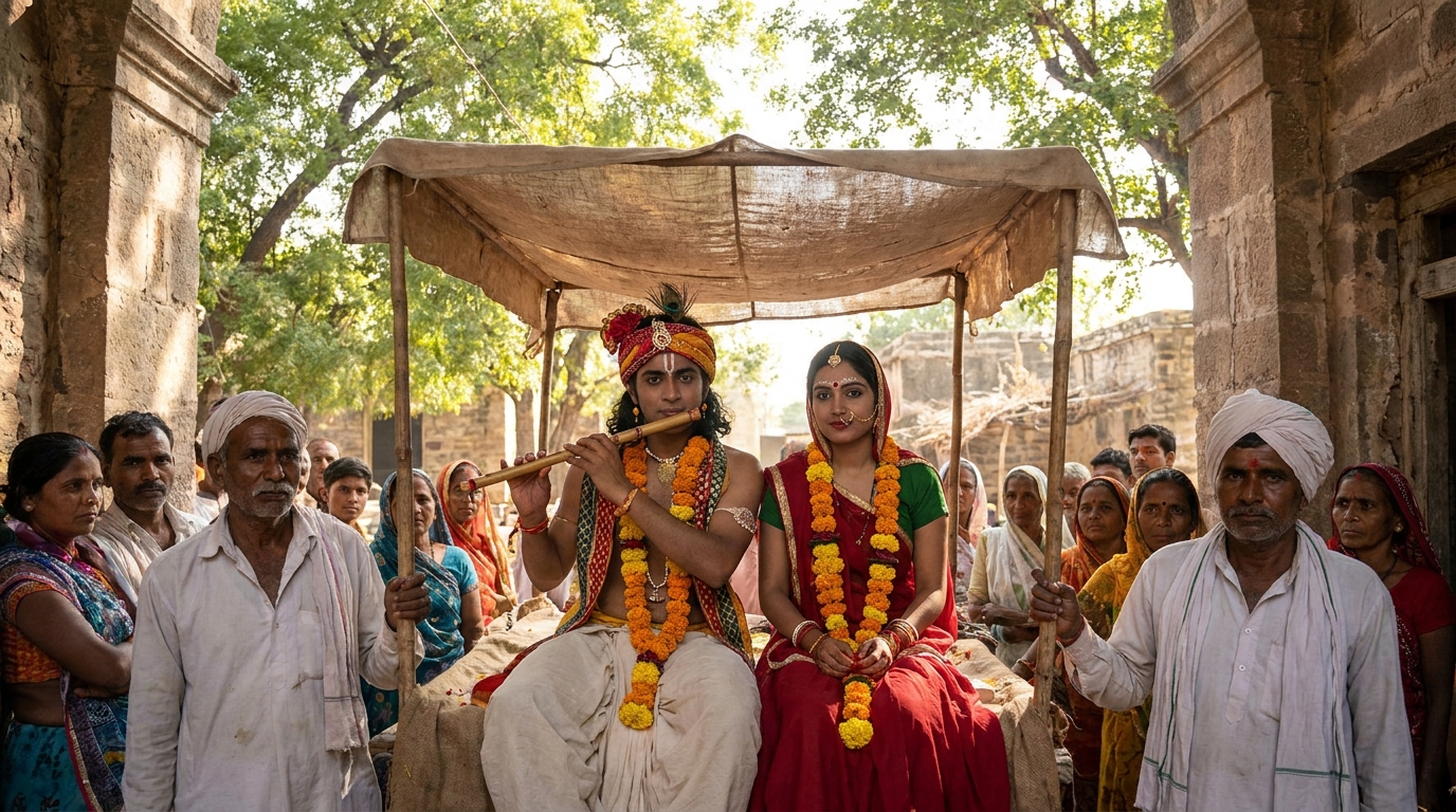 The Primacy of Rādhā: Why She Comes Before Krishna Zv8DpMsZTG5GyEdlnzsb