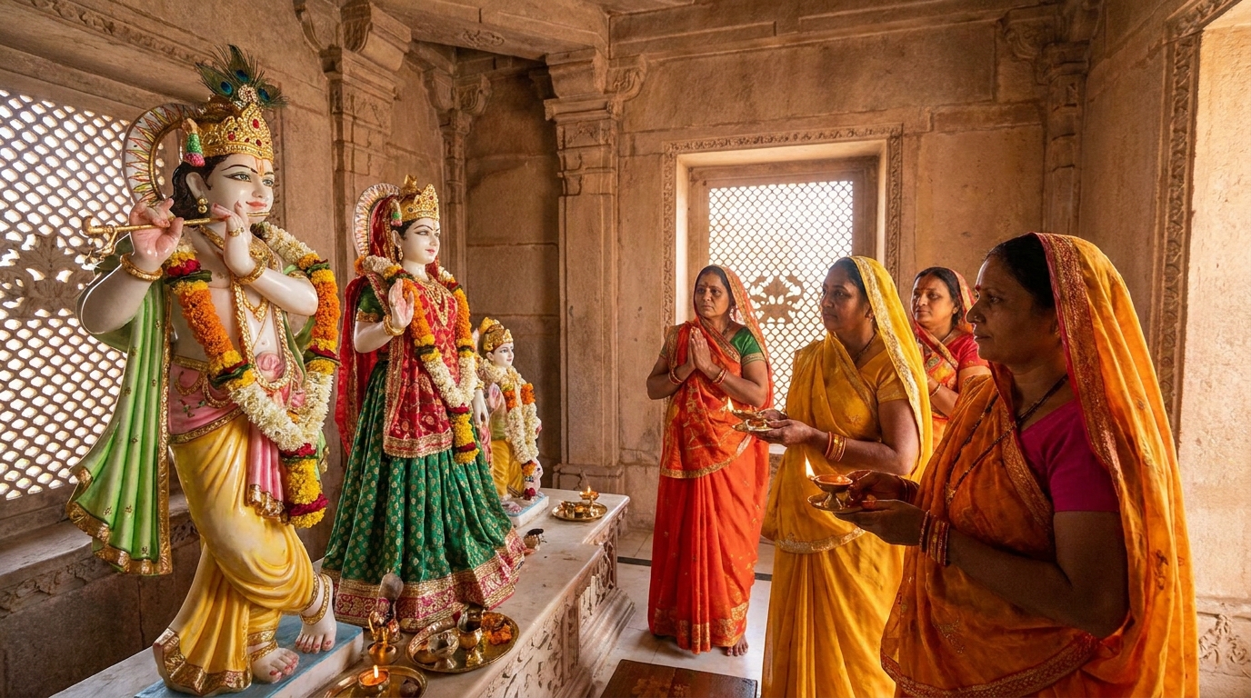 भोजन भगवान श्रीकृष्ण को अर्पित क्यों किया जाता है? DFPfhrgDZKrsvVmRC8jE